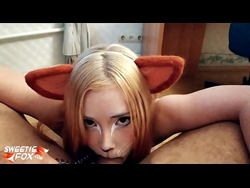 ❤️ Kitsune engole a piça e o esperma na boca ️ Porno de qualidade em nós ☑